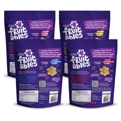 Fruitables pumpkin-banana treats pack delivers irresistible aroma for dogs during snacks.
