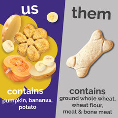 Fruitables pumpkin-cranberry treats pack combines tangy flavors to reward good behavior.