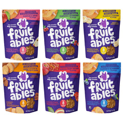 Fruitables Pumpkin Apple flavor 7oz pouch, ideal training reward for dogs.
