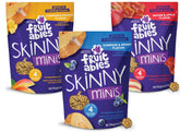 Fruitables Skinny Minis Apple Bacon treat for small dogs with savory flavor.