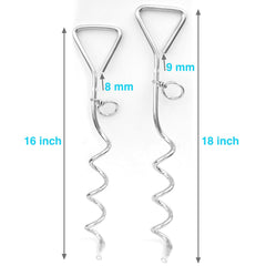 Frxat heavy-duty steel anti-rust stake resists outdoor wear.