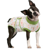 FUAMEY Dog Recovery Suit back view for full-body post-surgery protection