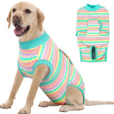 FUAMEY Recovery Suit back view protects wounds and promotes comfort.