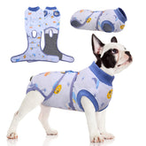 FUAMEY Recovery Suit back view demonstrates secure post-surgery protection