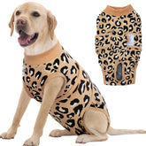 FUAMEY Recovery Suit front view showing anti-lick design for post-op protection.
