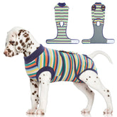 FUAMEY recovery suit for dogs lying down protects wounds while allowing movement
