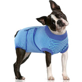 FUAMEY Recovery Suit covers wounds softly for post-surgery comfort.