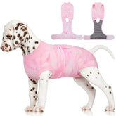 FUAMEY recovery suit for dogs post-op prevents licking wounds and keeps area clean.