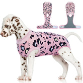FUAMEY recovery suit after surgery on a dog provides comfortable post-op protection