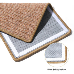 FUKUMARU cat scratcher mat large size supports lounging and grooming areas.