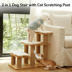 FUKUMARU cat scratching post at base to protect furniture.