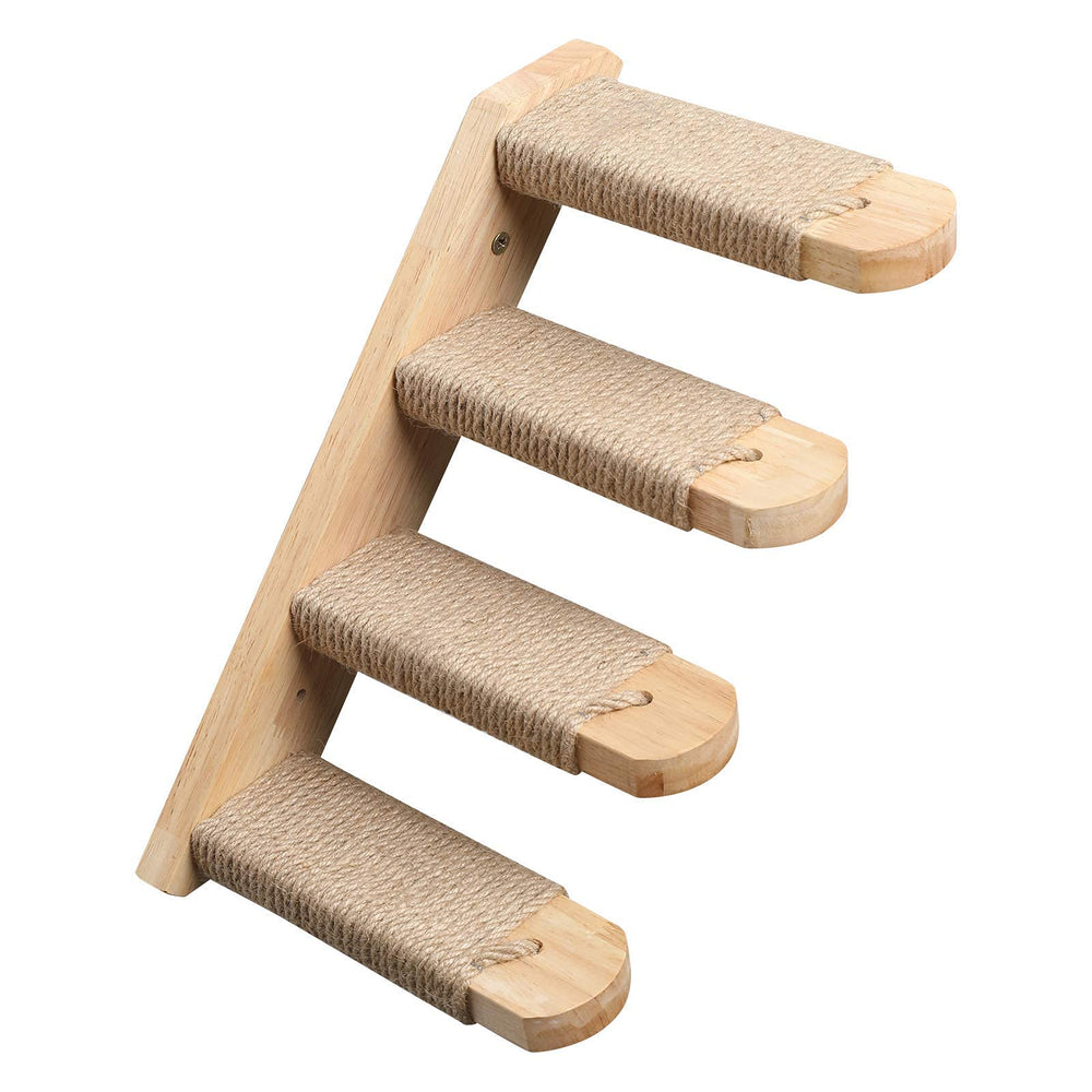 FUKUMARU cat shelf wall-mounted assembly shows sturdy, space-saving design