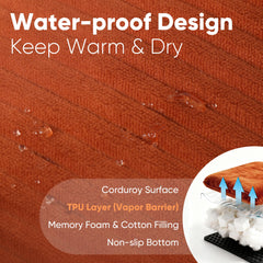 FUKUMARU removable cover with zipper for easy cleaning.