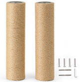 FUKUMARU two-pack refill with natural jute rope for durable scratching.