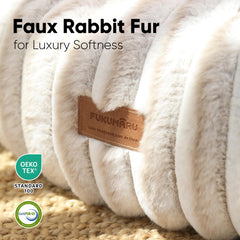FUKUMARU shredded memory foam core provides tailored orthopedic-like support.