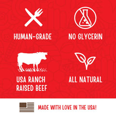Full Moon Beef Tenders free-range beef emphasizes ethically sourced protein.