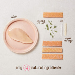 Full Moon Chicken Strips ingredients show real chicken and rosemary for natural flavor.
