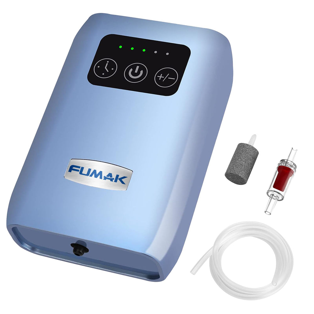 FUMAK USB rechargeable aquarium air pump for portable aeration