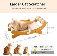 FUNACAY cat ball toys with sisal balls to energize play and scratching