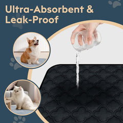 FunFurry liner with anti-slip backing prevents shifting during play.
