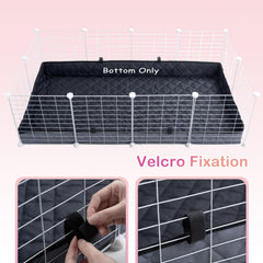 FunFurry Quilted Guinea Pig Cage Liner waterproof backing protects floors during play