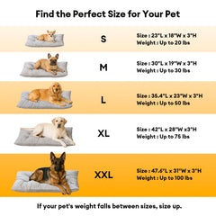 FUNNY FUZZY 30x20 crate bed fits standard crates for medium dogs