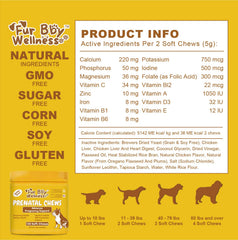 Fur Bby Wellness chew being offered to a dog for daily supplement