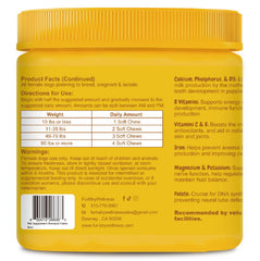Fur Bby Wellness soft chews close-up, easy daily nutrition for expectant dogs
