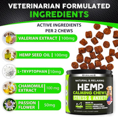 FURALAND calming treats entice dogs and ease nerves during conflicts