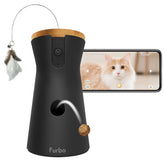 Furbo 360° camera provides full room coverage for quick cat checks