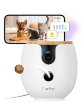 Furbo Mini 360° camera captures full-room coverage for pet monitoring