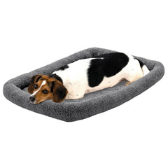 Furhaven crate bed gray 30x21 inches offering cozy crate comfort