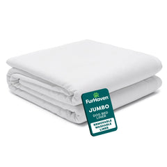 FurHaven dog bed liner underlay protects the foam core from moisture.