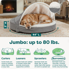 Furhaven removable washable cover shown for easy cleaning.