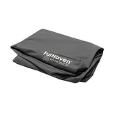 Furhaven replacement dog bed cover in Stone Gray for Jumbo size protects your foam mattress