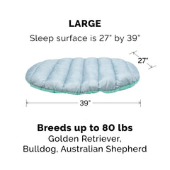 FurHaven Trail Pup travel bed machine washable cover for simple cleanup.