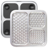 Furlithix stainless steel lick mat large for dogs and cats — durable and easy to sanitize.