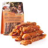 Furmate chicken jerky wrapped purple sweet potato dog treat showing fiber-rich snack for all breeds