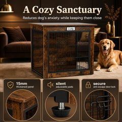 FurnPulse wooden frame with reinforced metal mesh emphasizes durability and style
