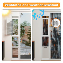 FurrFinesse screen design highlights airflow-friendly entry during warm months.