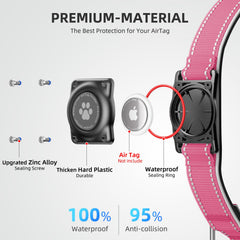 Furrigo AirTag dog collar ultra-durable build withstands energetic play.