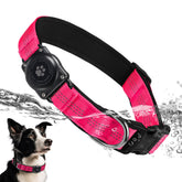 Furrigo Upgraded AirTag dog collar with waterproof protection for outdoor adventures.