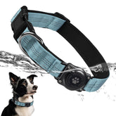 Furrigo Upgraded AirTag Dog Collar with integrated holder for reliable tracking.
