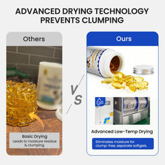 FURRY ARMOR Omega-3 liquid poured into a pet bowl for easy mixing.
