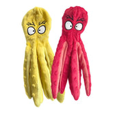 Furry Friends Haven squeaky no-stuffing dog toy for safe, mess-free play.