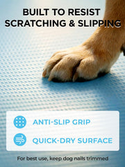 Furrybaby Foldable Dog Pool drain-hole close-up with quick release