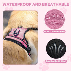 FURRYFECTION plaid harness neck-buckle design for easy wearing and removal.