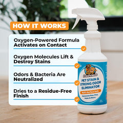 FurryFreshness CRI-certified stain remover for carpeted areas safe and effective