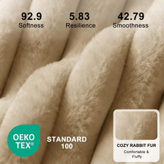 FURTIME dog bed cloud-like comfort with warm, plush filling
