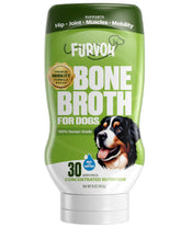 Furvor Beef Mobility Bone Broth label close-up highlighting joint-support ingredients